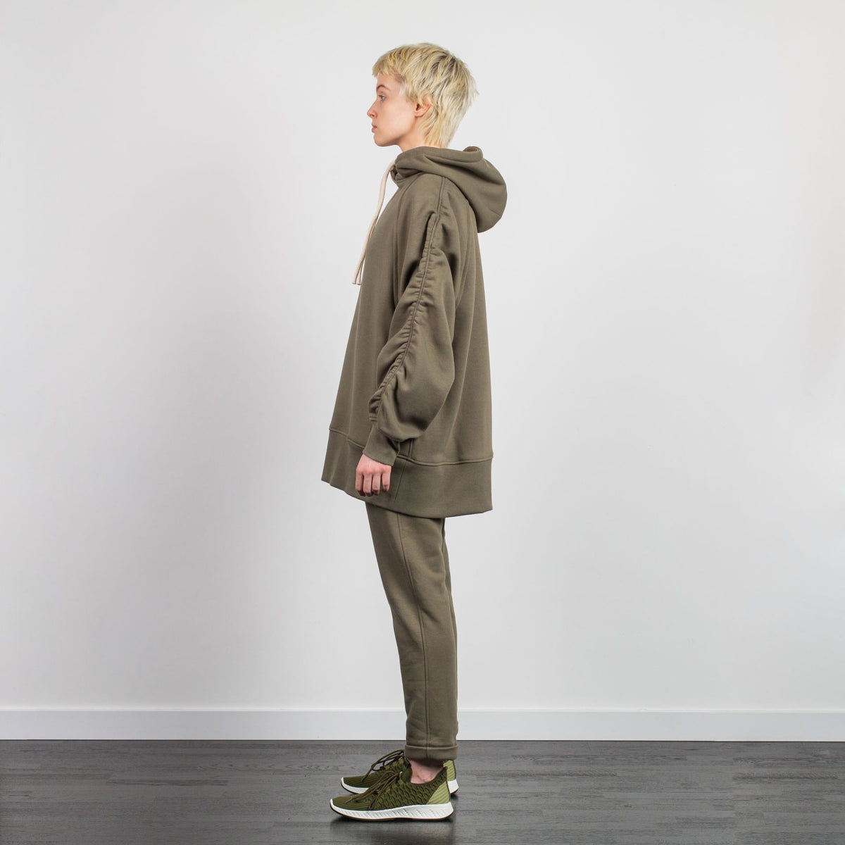 RAGLAN HOODIE GREEN