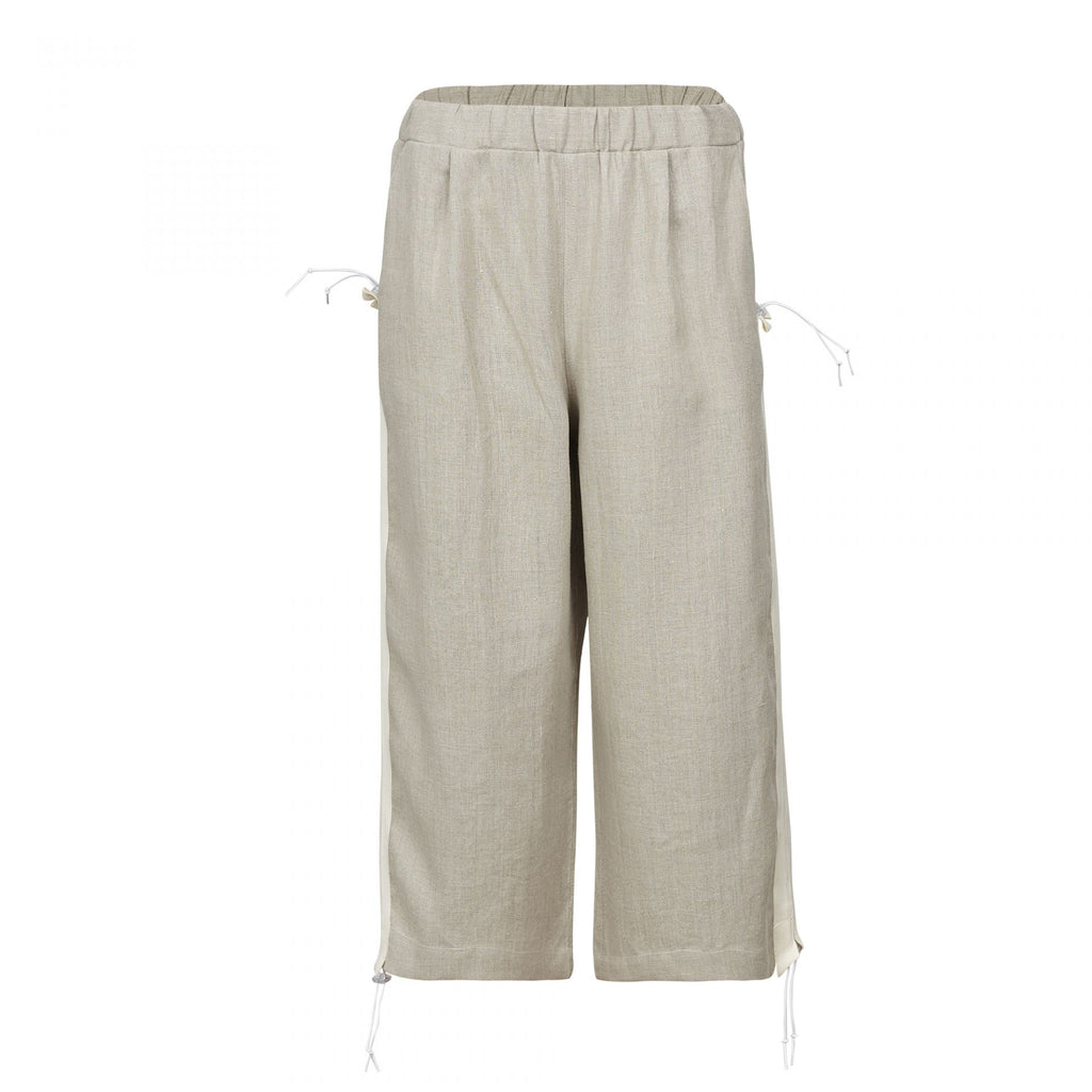 TAPE TROUSERS BEIGE