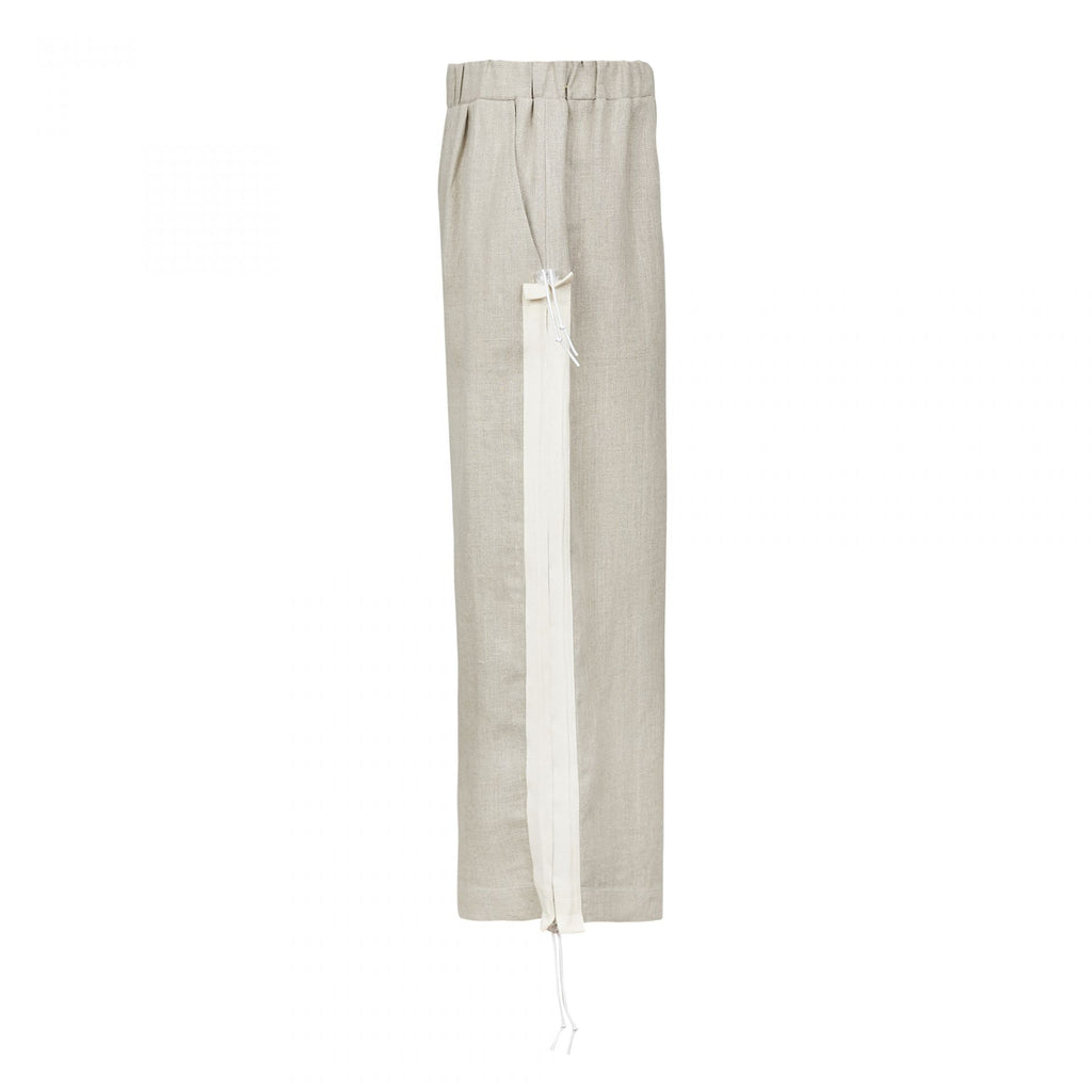 TAPE TROUSERS BEIGE