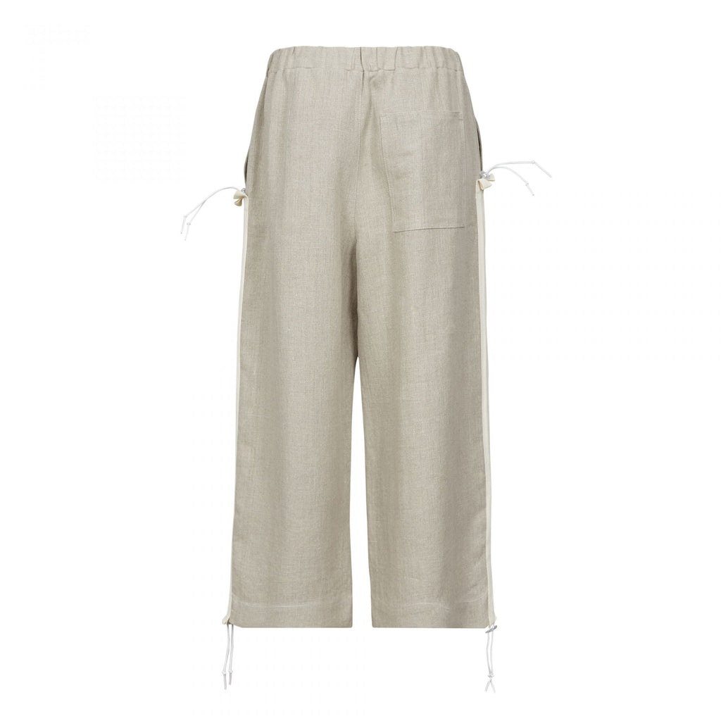 TAPE TROUSERS BEIGE