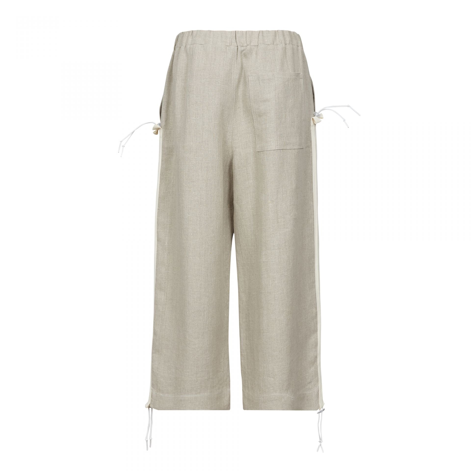 TAPE TROUSERS BEIGE
