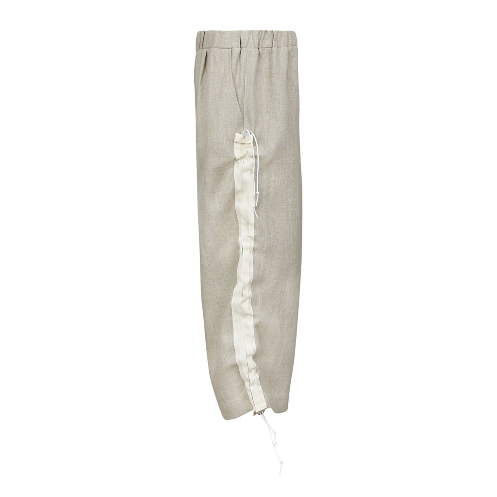 TAPE TROUSERS BEIGE