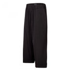 WIDE LEG ELASTIC BAND TROUSERS