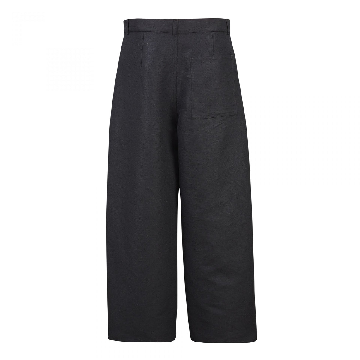 ROUND TROUSERS BLACK