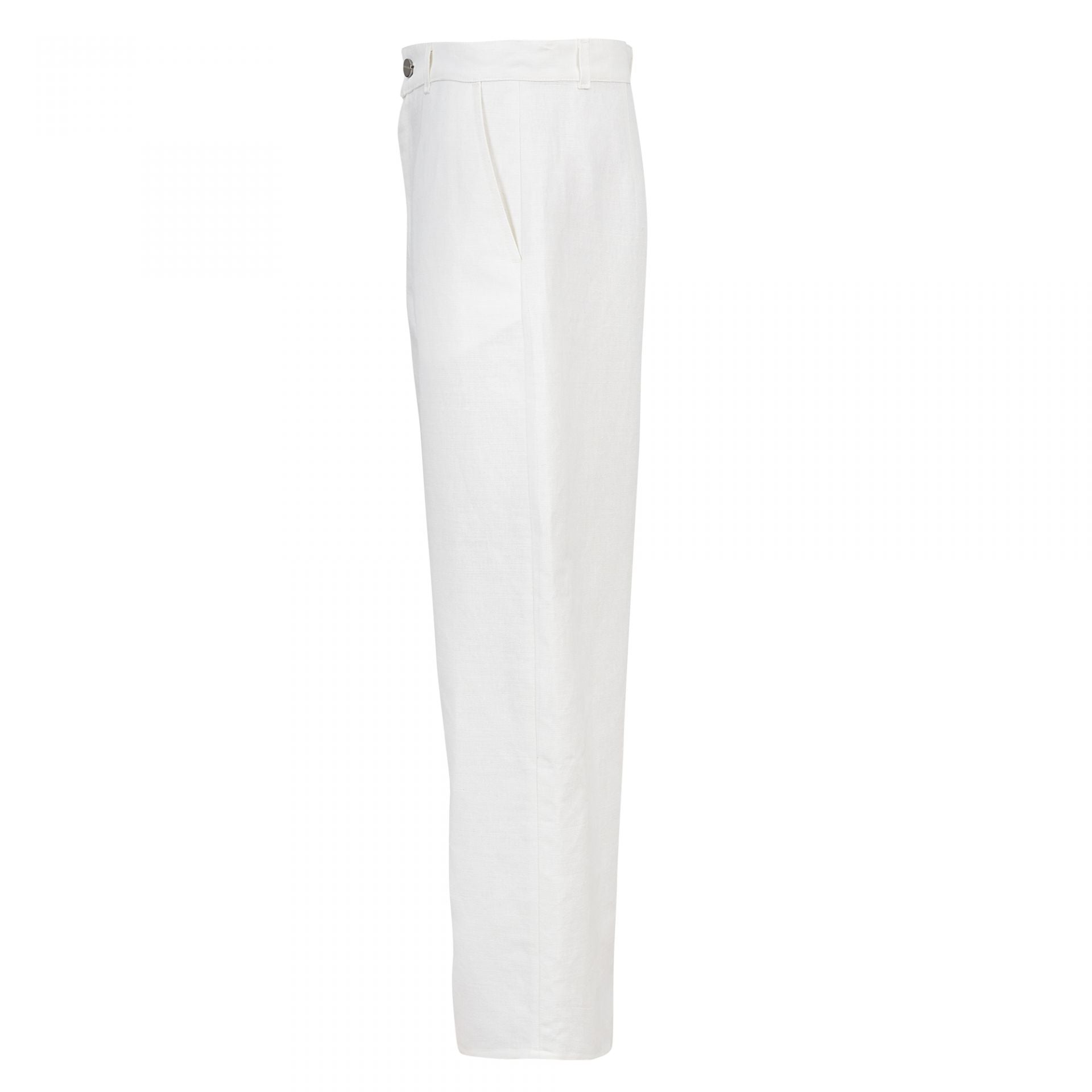 ROUND TROUSERS WHITE