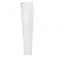 ROUND TROUSERS WHITE