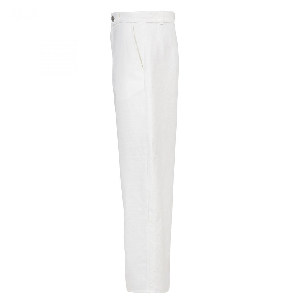 ROUND TROUSERS WHITE