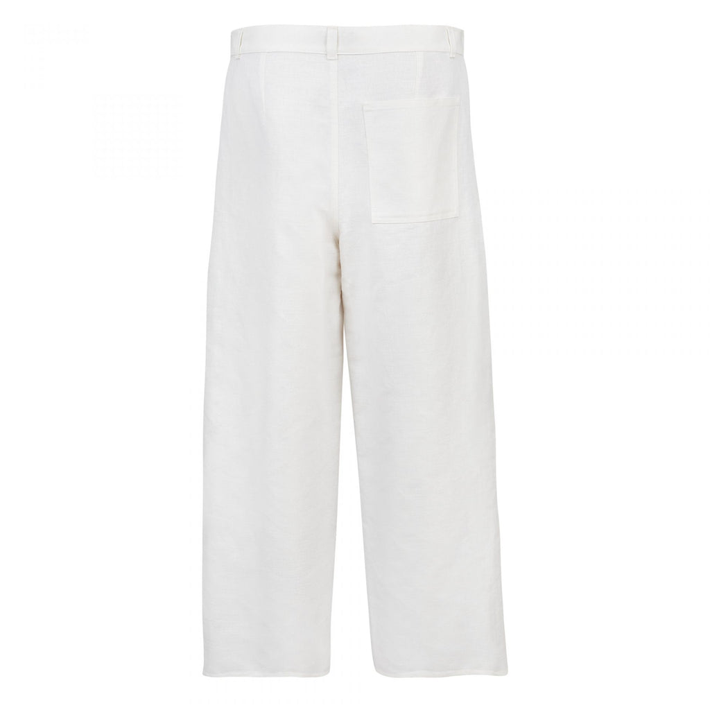 ROUND TROUSERS WHITE