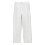 ROUND TROUSERS WHITE