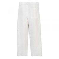 ROUND TROUSERS WHITE