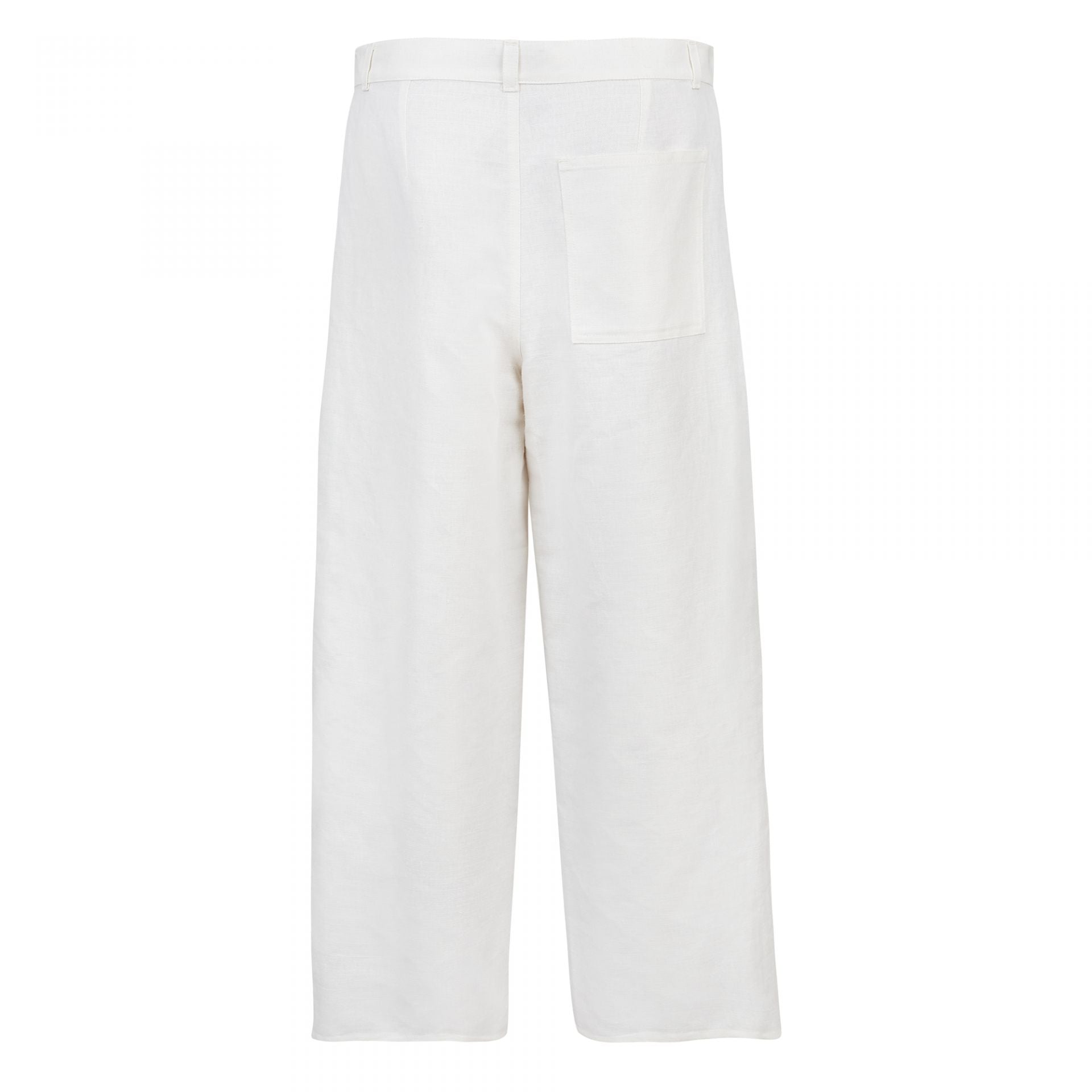 ROUND TROUSERS WHITE