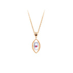 THE EYE-NECKLACE ROSE GOLD