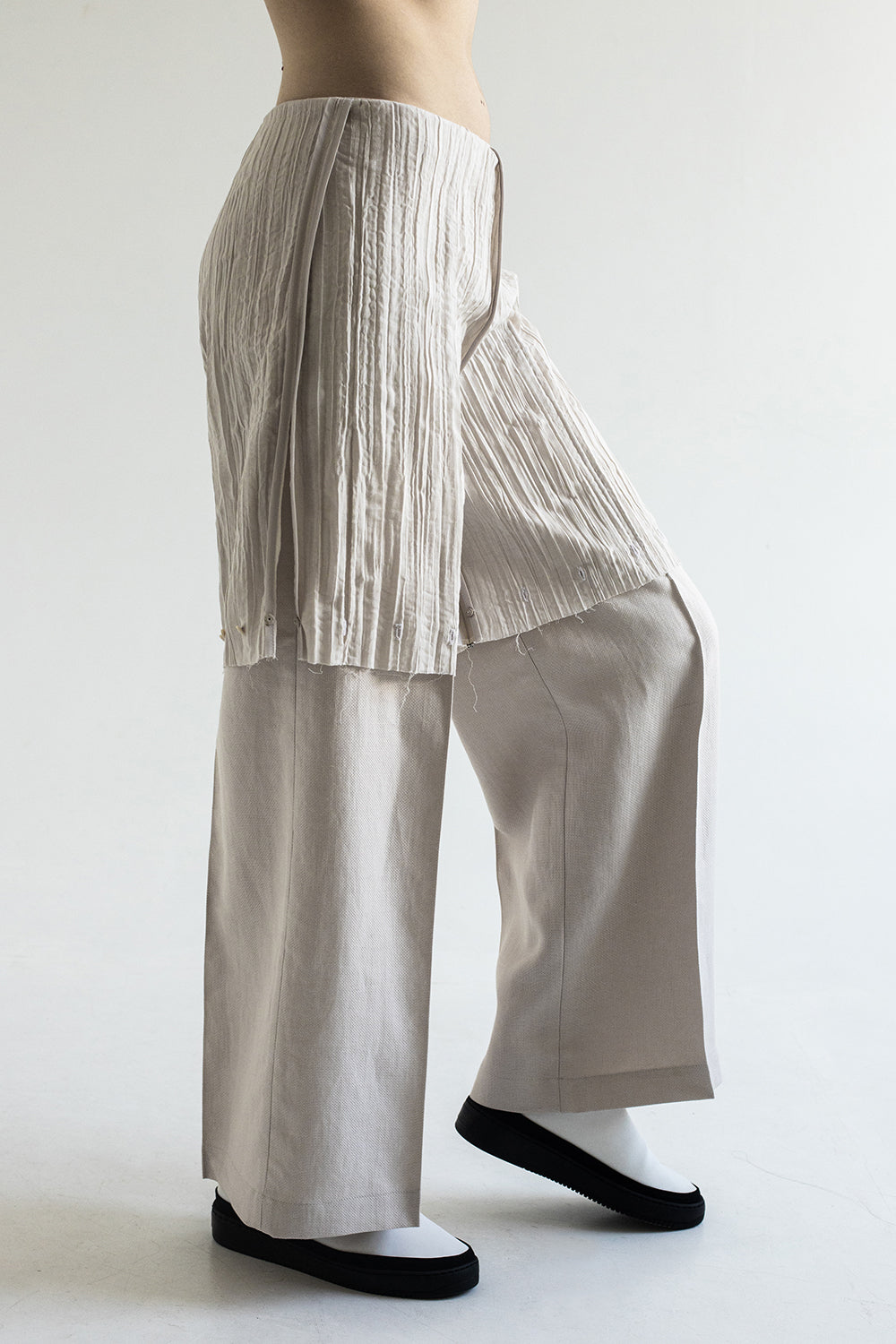 LINING 3-WAY TRANSFORMING PIECE: JUMPSUIT / TROUSERS