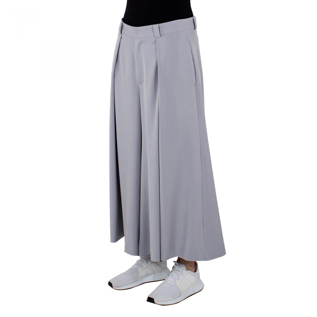 WIDE TROUSERS GREY