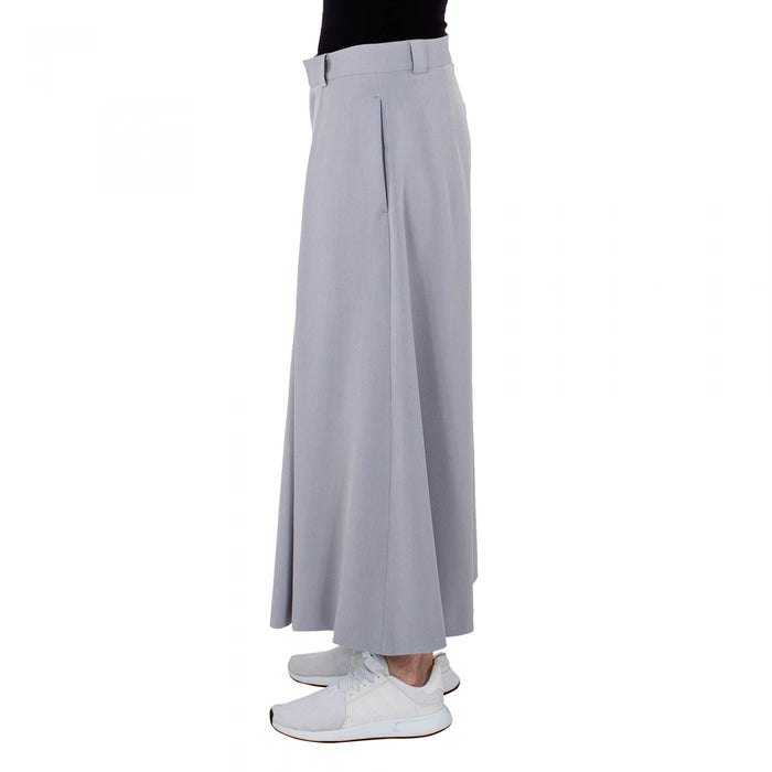 WIDE TROUSERS GREY